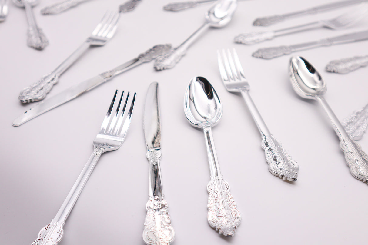 Classic Silver Cutlery Set