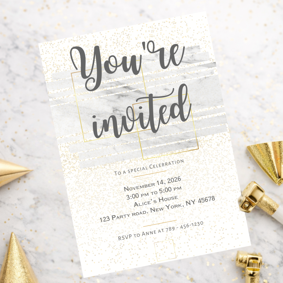Invitations – Fête in White