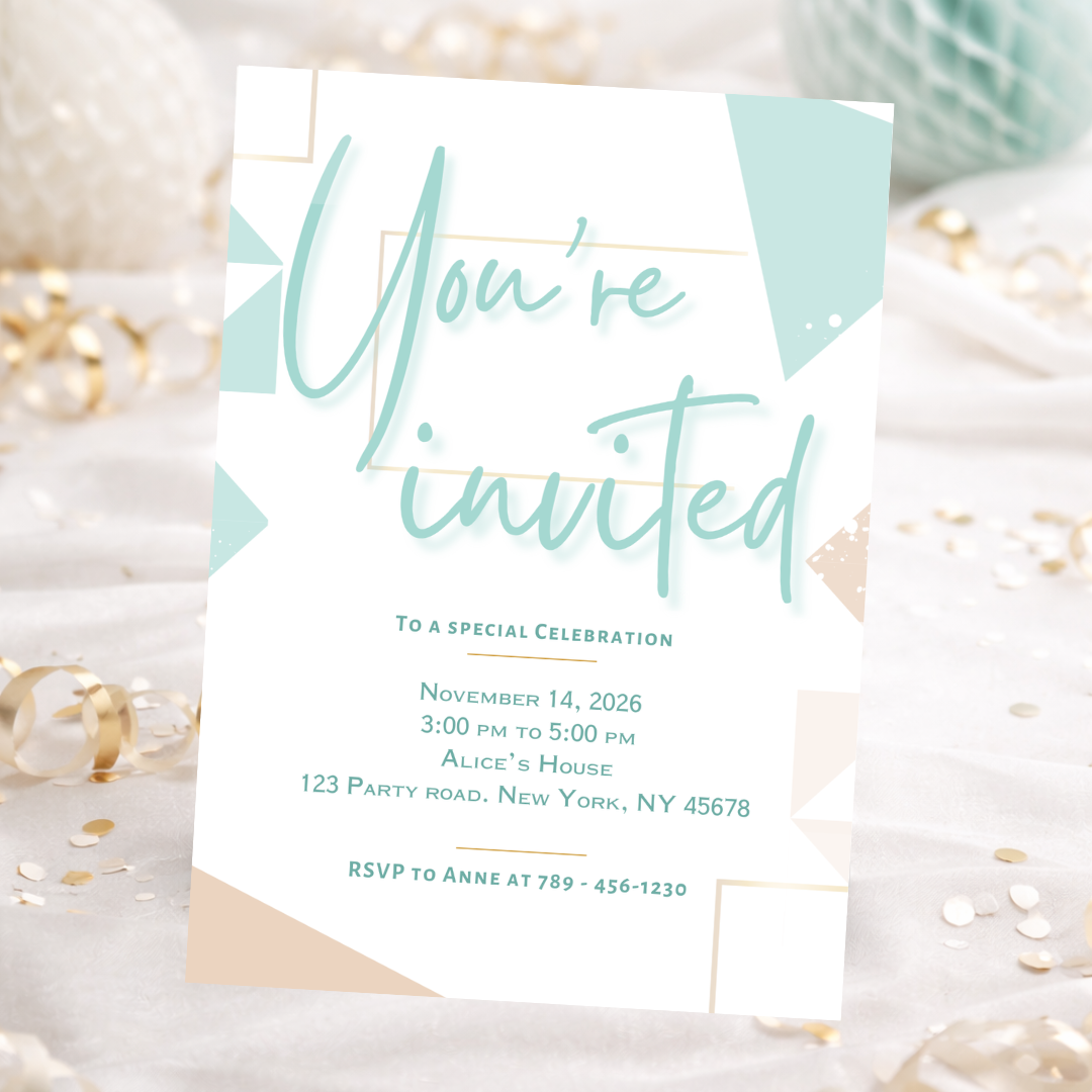 Invitations – Summer Breeze