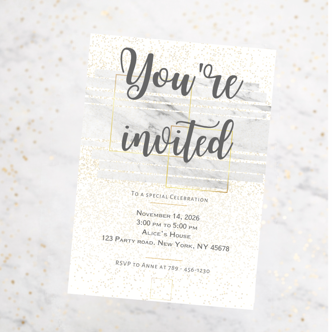 Invitations – Fête in White