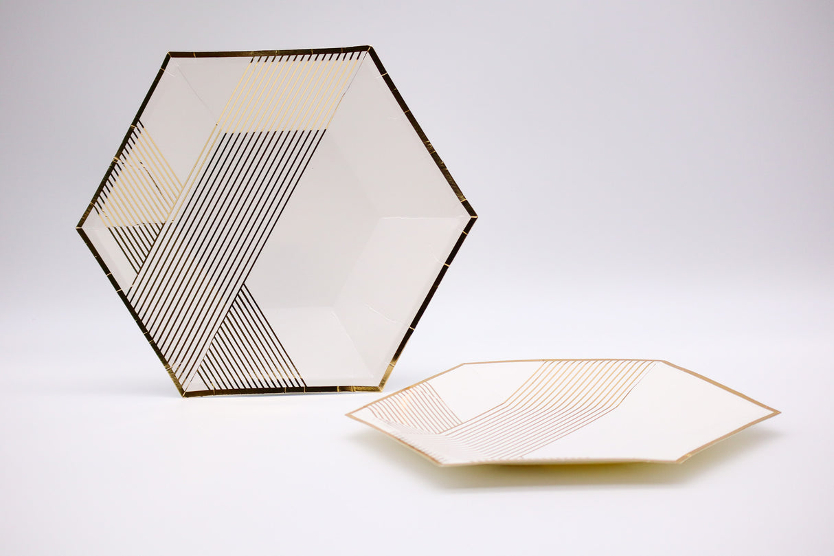 Fête in White Large Plate – Elegant & Versatile Tableware