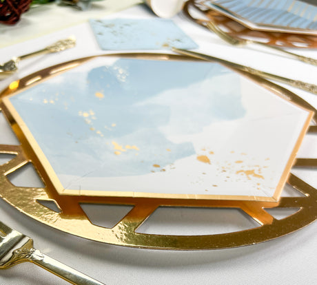 GOLDEN BLUE HUE PARTY SET