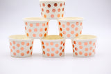 Metallic Polka Dot Treat Cups – 8 oz