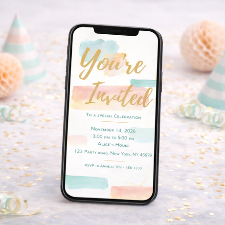 Invitations – Watercolor Dream