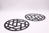 Modern Cutout Paper Chargers