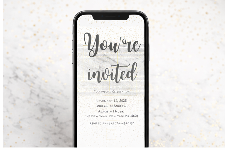 Invitations – Fête in White